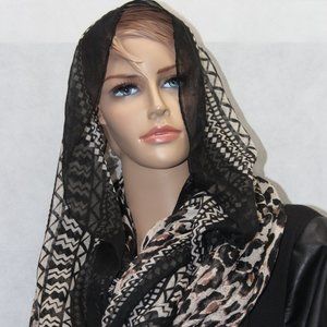 Vanity Infinity Leopard Scarf
